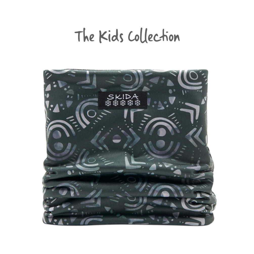 Silver Pine | Kids Alpine Neckwarmer 3 Silver Pine | Kids Alpine Neckwarmer