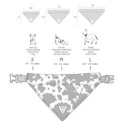 Honey Hollow | Dog Bandana -Accessories Sale Store dogbandana size graphic final 99a8ed70 ecca 432c a0c1 fc70c4cde1d9